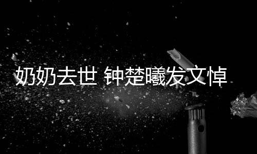 悼念来奶奶去世小公我的 钟主吧楚曦世做发文